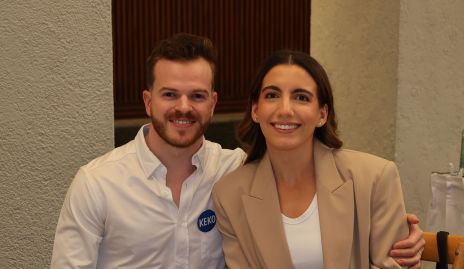  Sergio Mendizábal y Ana Castrillón.