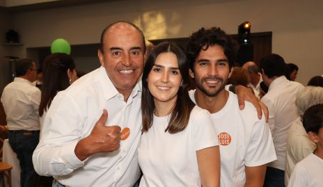  Calolo Pérez, Isabel Pérez y José Luis Leiva.