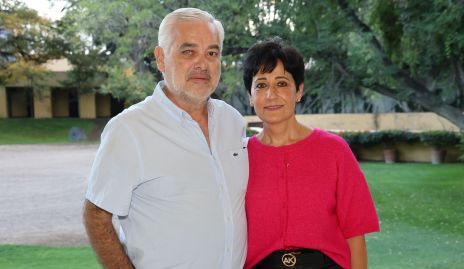  Sergio Ramírez y Claudia Díaz de Sandi.