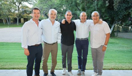  Sergio Mendizábal, Sergio Ramírez, Eduardo Zendejas, Gerardo Valle y Óscar Villarreal.
