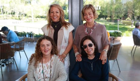  Alma Durón, Chela Berrones, Marisol López y Margarita Saez, las festejadas.
