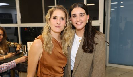  Montse Saiz y Claudette Villasana.