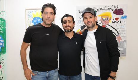  Quique González, Pulga de la Torre y Alberto Rangel.