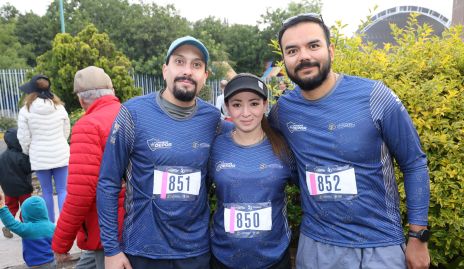  Oscar silos, Elisa Naranjo y Samael Godínez.