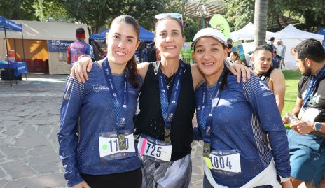  Jenifer Dent, Kristine Kaiser y Lety Cruz.