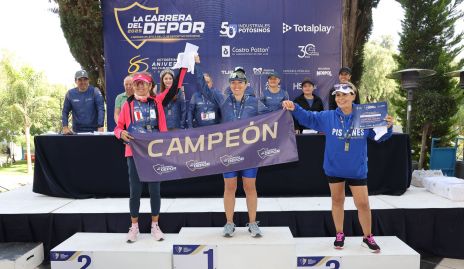  María Castillo Olvera, Sofía Viramontes y Gabriela Haro.