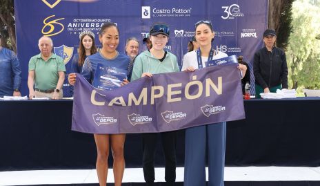  Aide Hernández, Melissa Quintanilla y Úrsula Contreras.