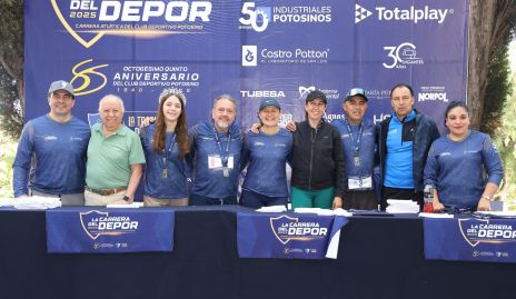  Consejo de Administración y Patronato de la Carrera del Club Deportivo Potosino.