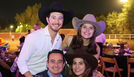  Claudia Miranda, Marcos Del Valle, Alejandro Parra y Daniela Reverte.
