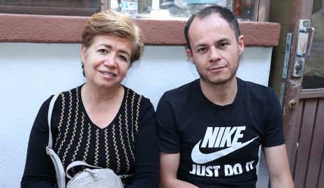  Edgar Báez y Artemisa Sánchez.