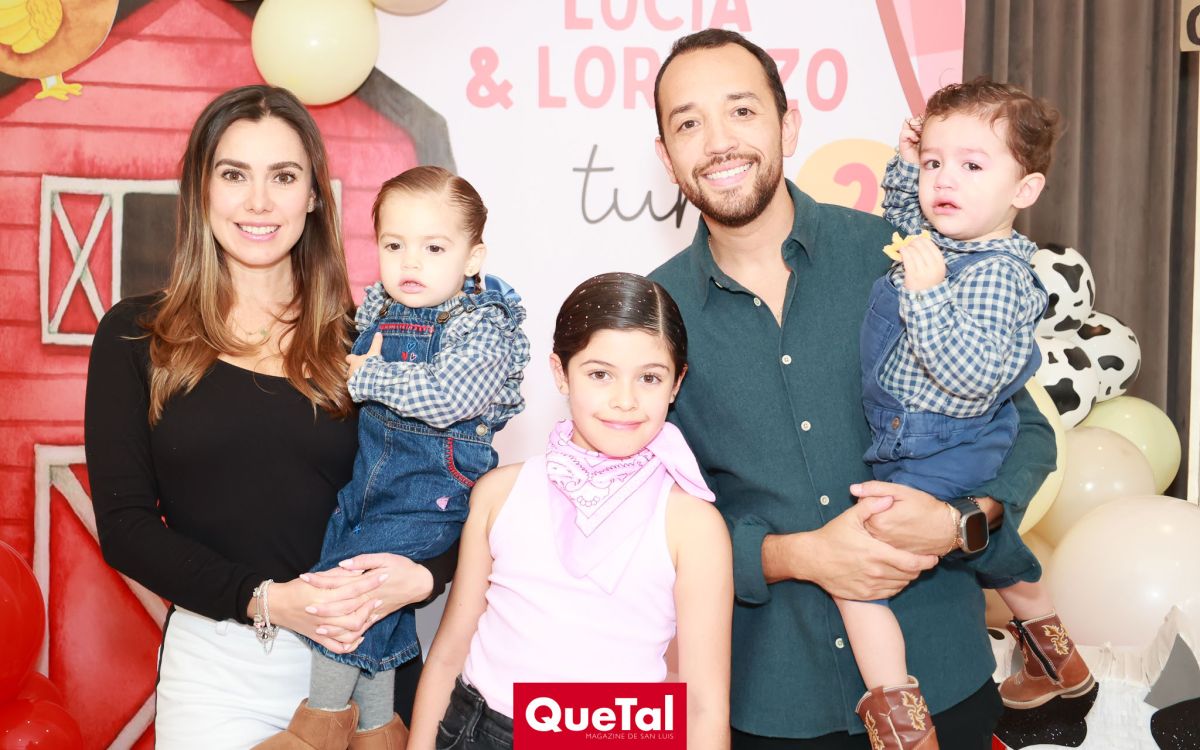 FIESTA DE 2 AÑOS DE LUCÍA Y LORENZO RODRÍGUEZ PÉREZ
