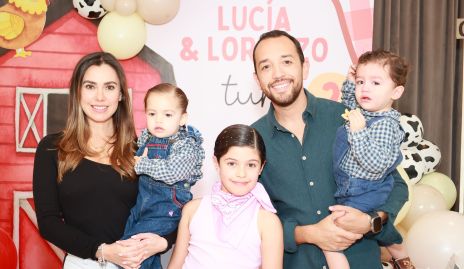  Fernanda Pérez, Lucía Rodríguez, Xaviera Pérez, Mauro Rodríguez y Lorenzo Rodríguez.