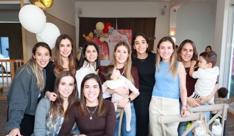  Marijó Ascanio, Fer Pérez, Daniela González, Ale Puente, María Emilia, Isa Villanueva, Elizabeth Treviño, Clau Antunes, Carlo, Patty De Antuñano y Julia Valle.