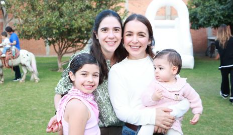  Xaviera Pérez, Vero Ortuño, Itzel Sánchez y Paula Martínez.