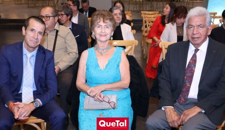  Alvaro Arroyo, Leticia Betancourt y Francisco Venegas.