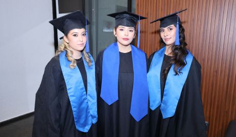  Dana Martínez, Aurora Micalco y Fátima Flores.