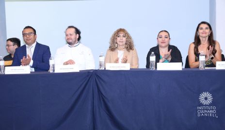 Consejo Directivo del Instituto Culinario Danieli,  Mario Olea, Iván Castillo, Lorena Alderete, Deyanil Clayton y Karla Urdapilleta.