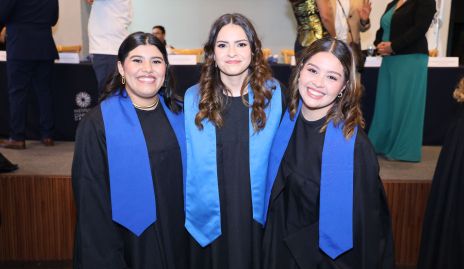  Daniela Álvarez, Caro Córdoba y Paola Becerra.
