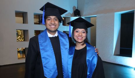  Los hermanos Luis y Erika Corpus.