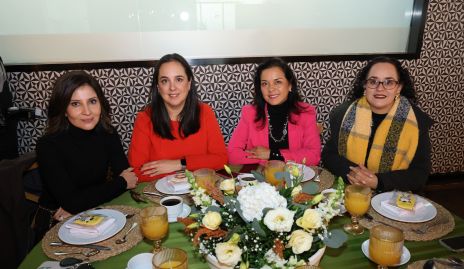  Emi Barrios, Lucero Silos, Lucía Luna y Mónica Sandoval.