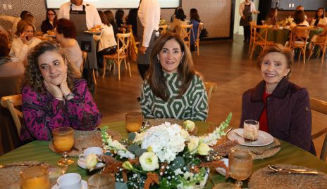  Martha Elena Mancilla, Anita Anaya y Ani Rosel de Anaya.