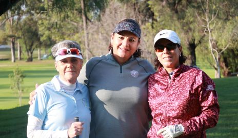  Ana Laura Azcárraga, María Elena Lomas y María Rangel.