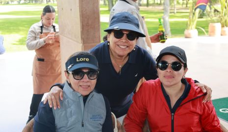  Lorena Paredes, Olga Chávez y  Edilvira Cesar.