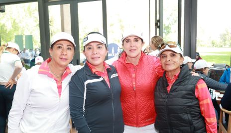  Leo Sandoval, Luz María Hernández, Lupita Robles y Alicia Castillo.