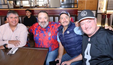  Juan Ariel Reyes, Ramón Pedroza, Roberto Pedroza y Juan Hernández.