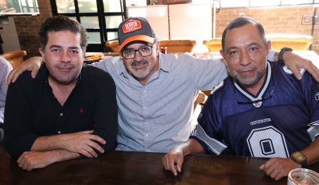  Roberto Navarro, Jorge Lozano y Carlos Aguilar.