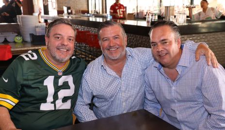  Héctor Morales, Rodrigo Gómez y José Alberto Apezteguía.