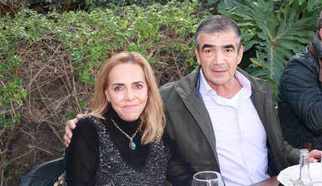 Mimí Hinojosa y Horacio Tobías, papás del novio.