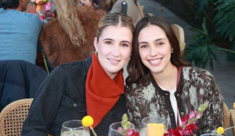  Macarena Anaya y Valeria Navarro.