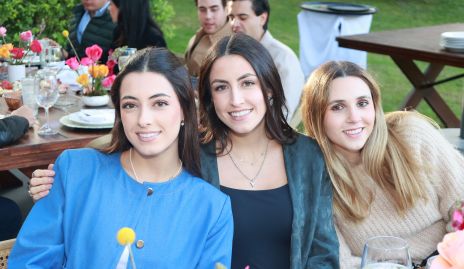  Marina Nieto, Ximena Nieto y Chiara Pizzuto.
