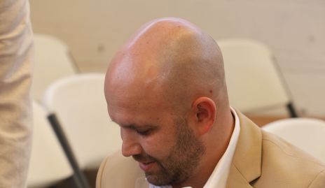  Santiago Villarreal y su hijo Joaquín.