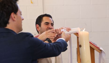  Miguel Ruiz y Sebastián Villasana padrinos de Joaquín.