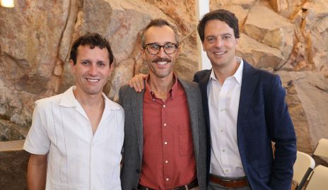  Alonso Villarreal, Roberto Villarreal y Miguel Ruiz.