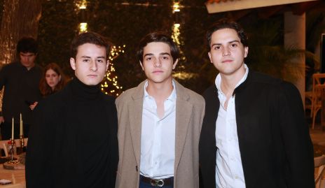  Víctor Marte, Marcelo Díaz Infante y Emilio Delgado.