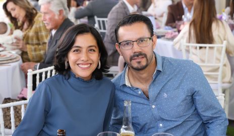  Italia García y Andrés Escareño.