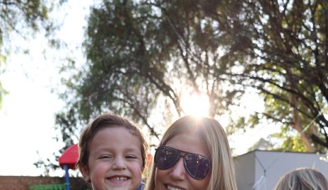 Liz Villaseñor y Benjamín.