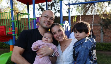  Luis, Isabela, María José y Matías.