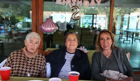  Maty Bocard, Lupita Bocard y Luz Elena Mézquida.