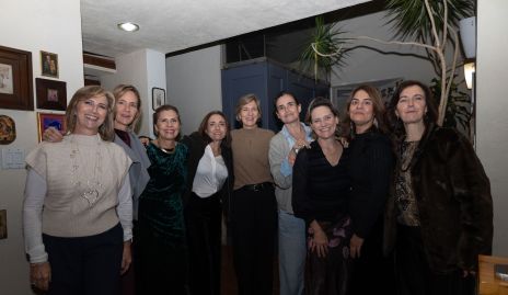  Las Bárcena, Maru, Bea, Mercedes, María José, Cecilia, María Clara, Sofía, Begoña y Maricarmen.