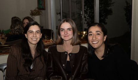  Cecilia Solano, Camila Bárcena y Pau.