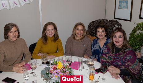  Cecilia Bárcena, Mónica Dorador, Alicia de la Rosa, Lorena Maza y Jenny Cázares.