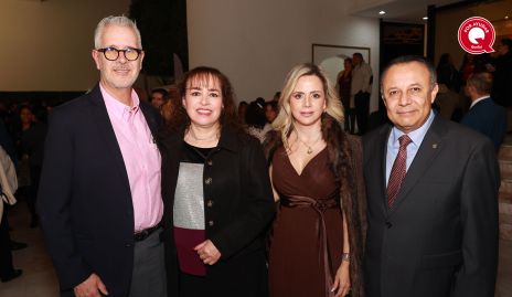  Gonzalo Ortuño, Rosalba Medina, Paty Anette Ruiz y Fernando Díaz de León.