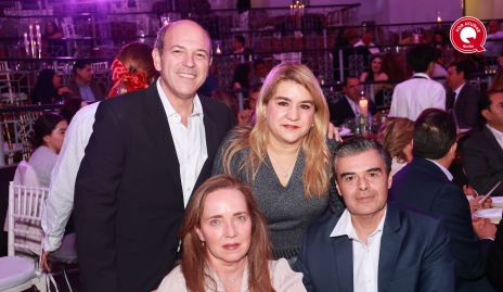  Roberto, Carmenchu, Rocío Valle y Alfonso Ortiz.
