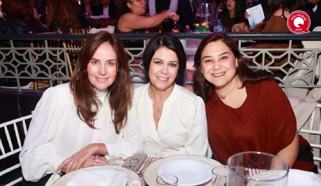  Paulina Quiroz, Zaira Ríos y Moshi Compean.