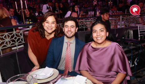  Moshi Compean, Luis Compean y Cristina Niño.