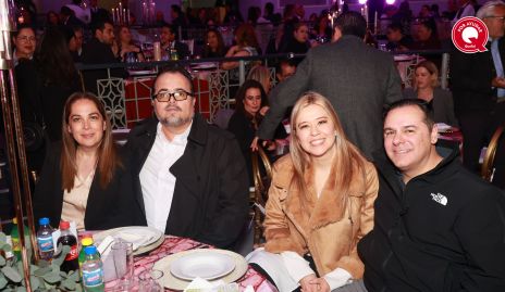  Guille García, Sergio Cerda, Liliana Munguía y Marco Romero.